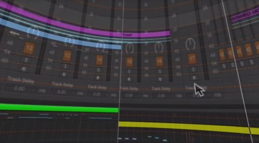 Tom Cosm Ableton Live GUI 3D Video Screenshot 1