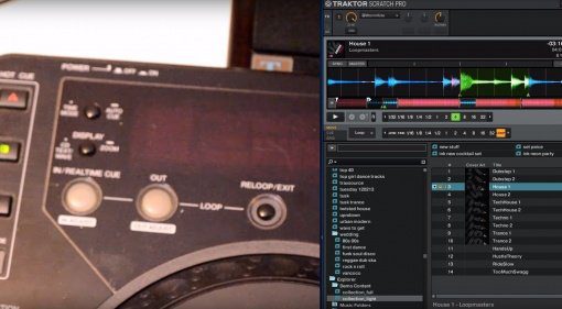 MIDI-konvertierter CDJ-1000 auf Tuchfühlung mit Native Instruments Traktor