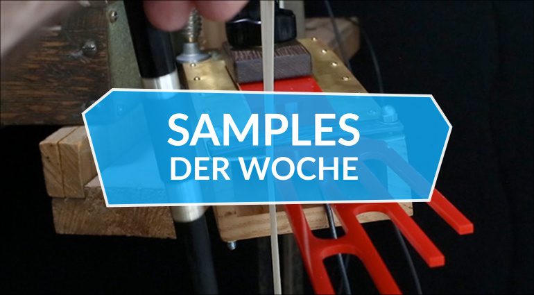 Samples der Woche: Daxophone, Karsten Collection, Lush, Free Pack