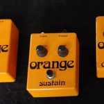 Orange Vintage Reissue Effekt Pedale Phazer Sustain Distortion