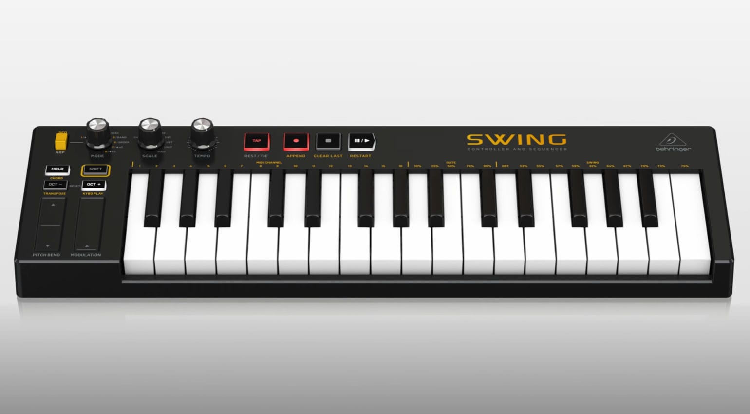 Behringer Swing Keyboard Controller: Für kurze Zeit nur 65 Euro