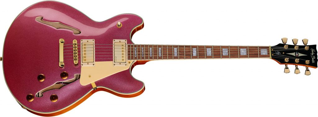 Harley Benton HB-35Plus in Metallic Plum