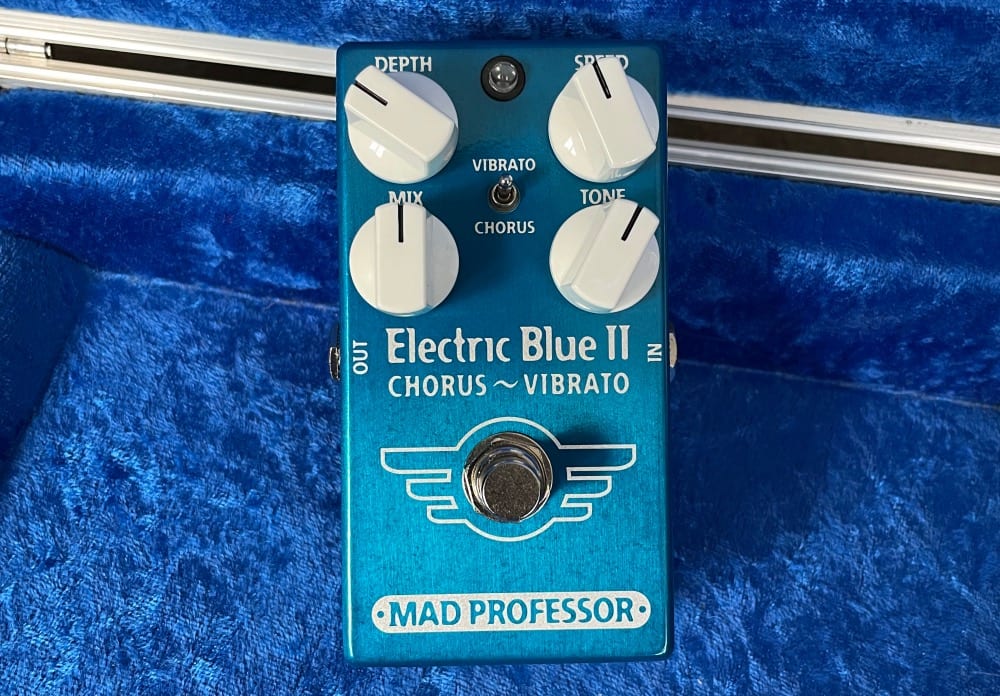 Mad Professor Electric Blue II: Chorus und Vibrato - gearnews.de