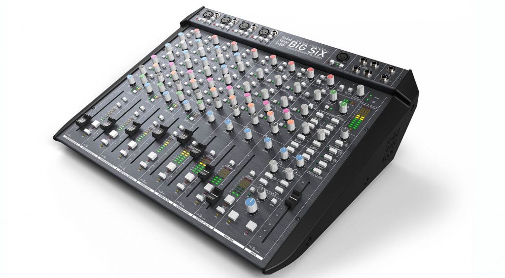 SSL Big SiX: Analoger 12-Kanal Studiomischer Mit Kompressor Und ...