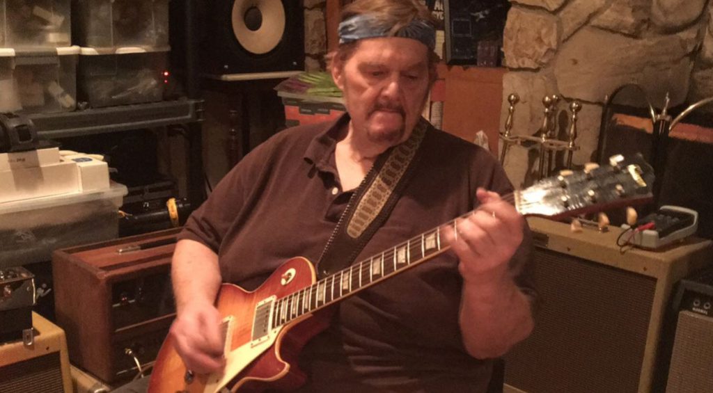 Howard Alexander Dumble spielt Gibson Les Paul im Studio