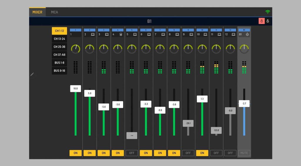 Behringer WING-Q App