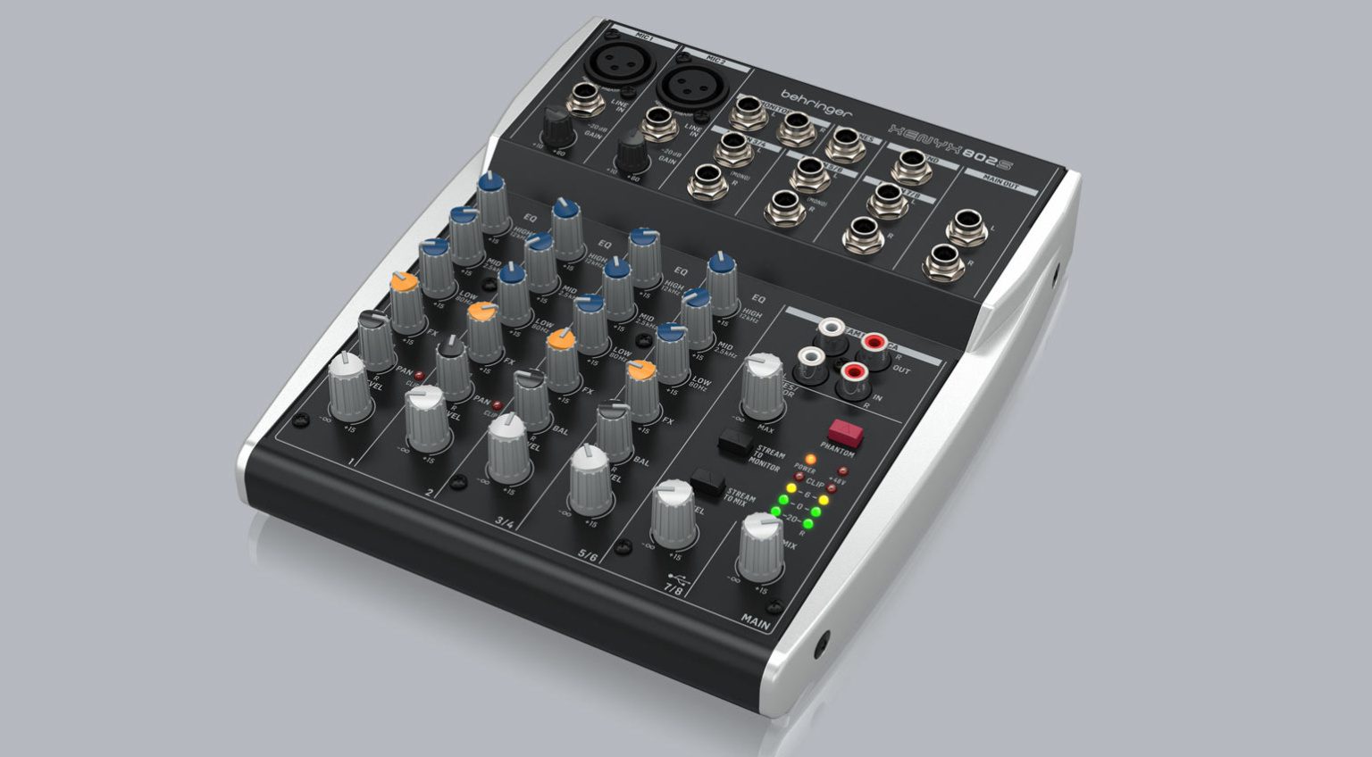 Behringer Xenyx 502s Und 802s: Mixer Mit USB - Gearnews.de