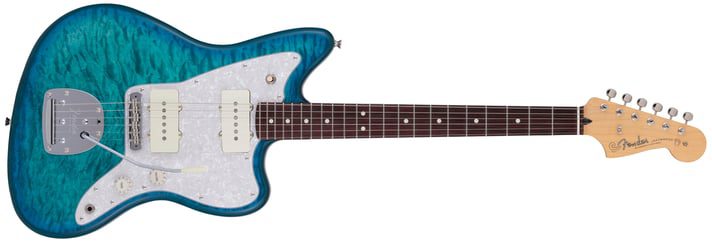 Fender Japan Hybrid II Jazzmaster Aquamarine