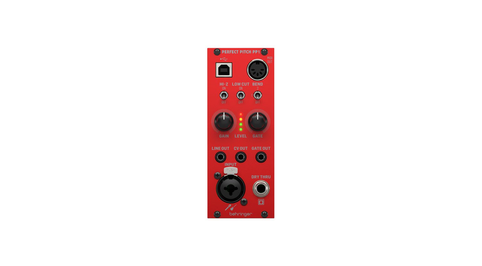 Behringer Perfect Pitch PP1: Audio-to-CV-to-MIDI - Gearnews.de