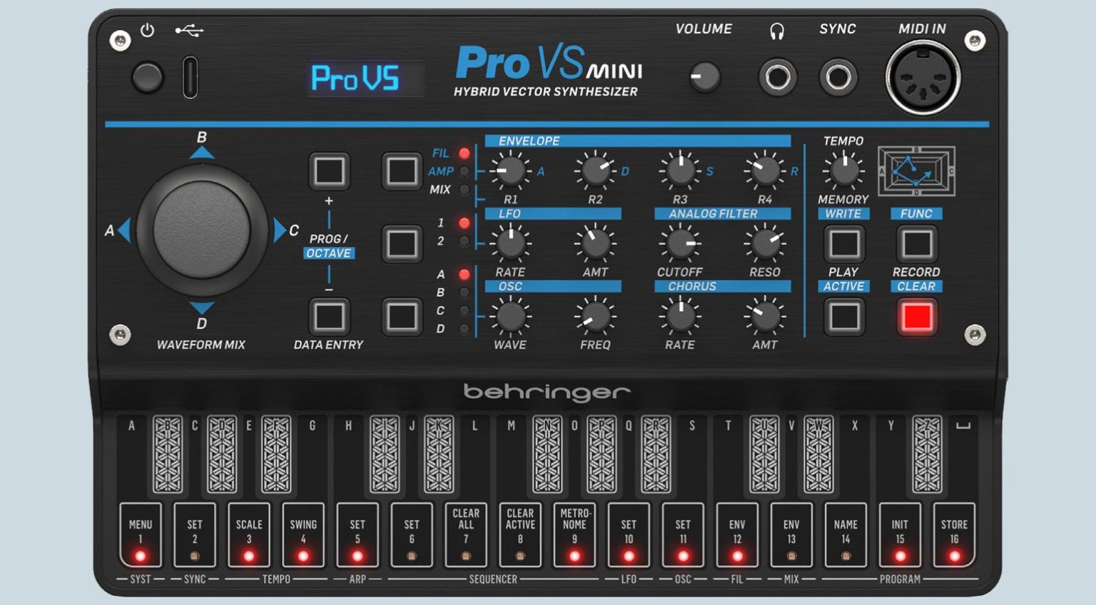 Behringer PRO VS Mini: Klon Des Prophet VS Jetzt Erhältlich! - Gearnews.de