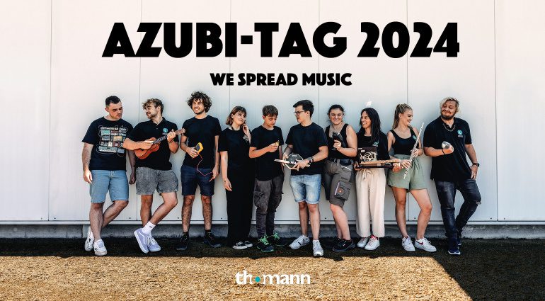 Azubi-Tag 2024 bei Thomann in Treppendorf