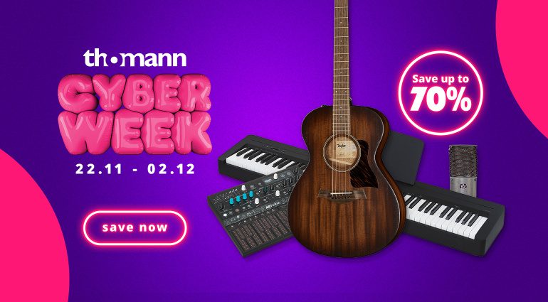 Thomann Cyberweek 2024: Alle Deals, Angebote und Schnäppchen!