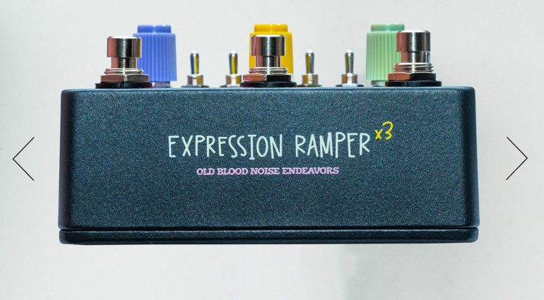 Old Blood Noise Endeavors hat das Expression Ramper X3 vorgestellt, ein dreifach ausgelegtes Expression-Pedal, zusammen mit dem dazugehörigen Scooch Tap Tempo-Fußschalter.