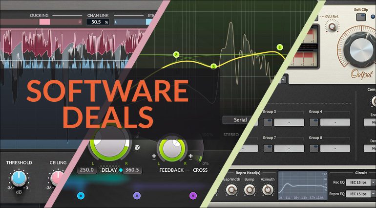 SSL, FabFilter und u-he in den Software Deals der Woche