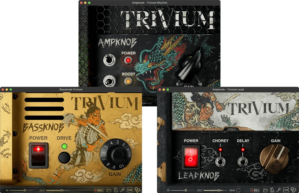 Trivium Ampknob Bundle