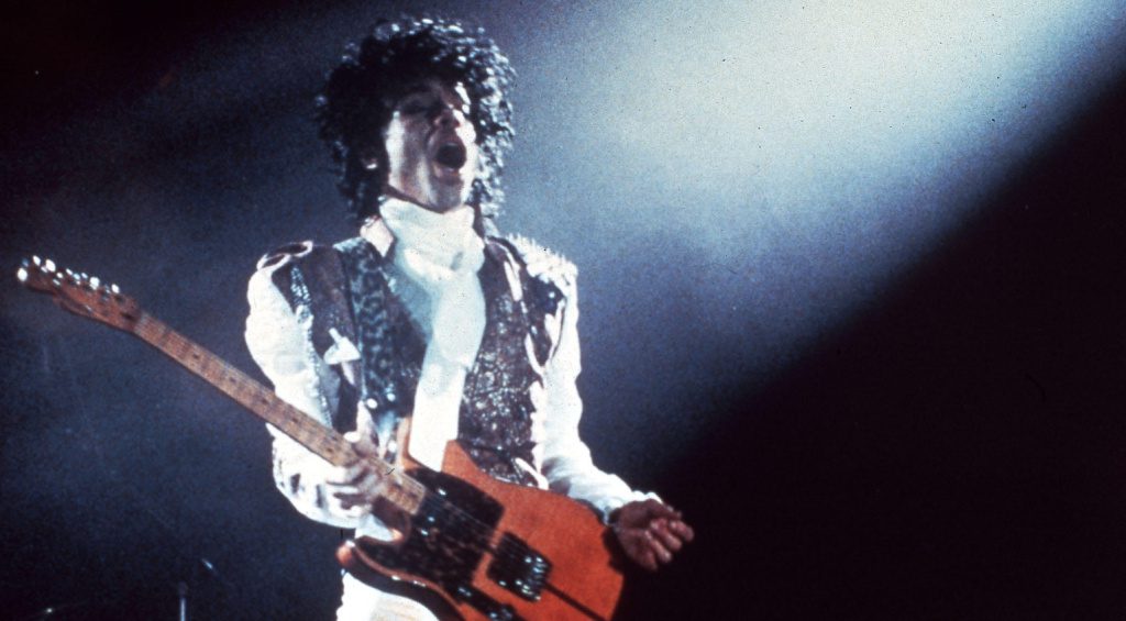 Prince Live mit Telecaster