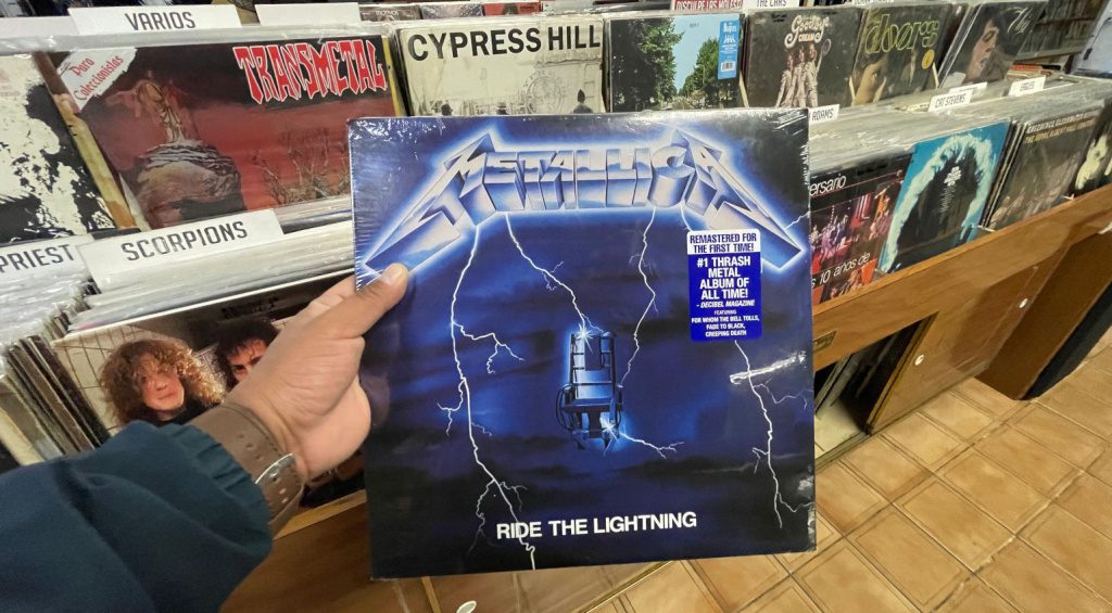 40 Jahre Ride the Lightning - Vinyl