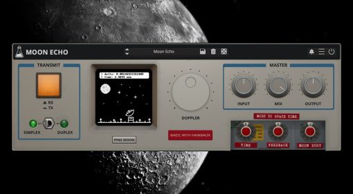 AudioThing Moon Echo: Kostenloses Hainbach-Plugin für coole Weltraum-Delays