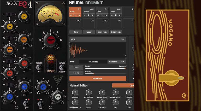 BootEQ mkIV, Neural Drumkit, Mogano - Freeware Sonntag