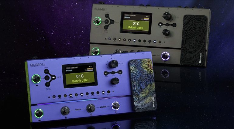 Mooer GE200 Pro: Multieffekt-Update mit neuem Design