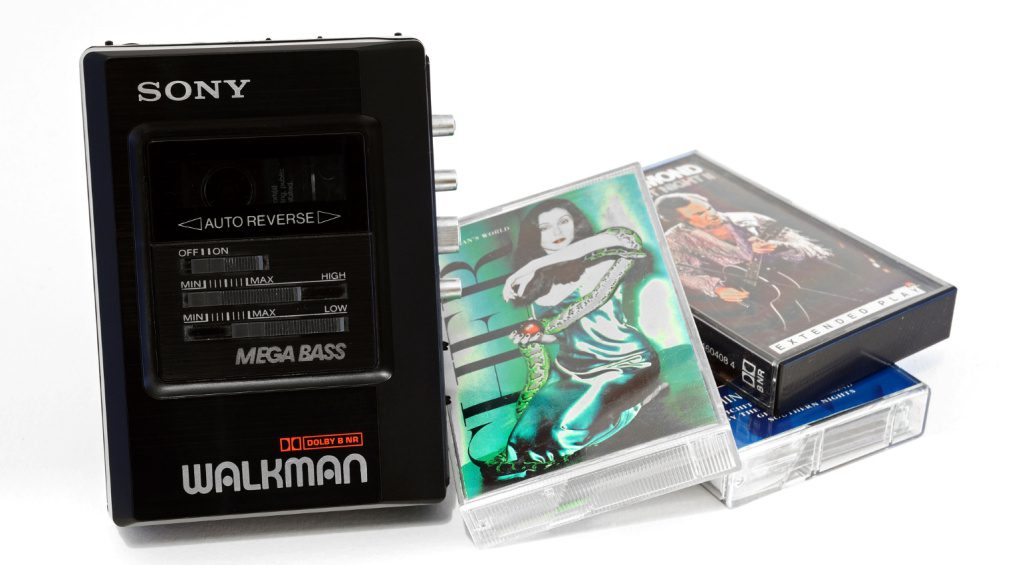 Der Walkman und seine Kassetten