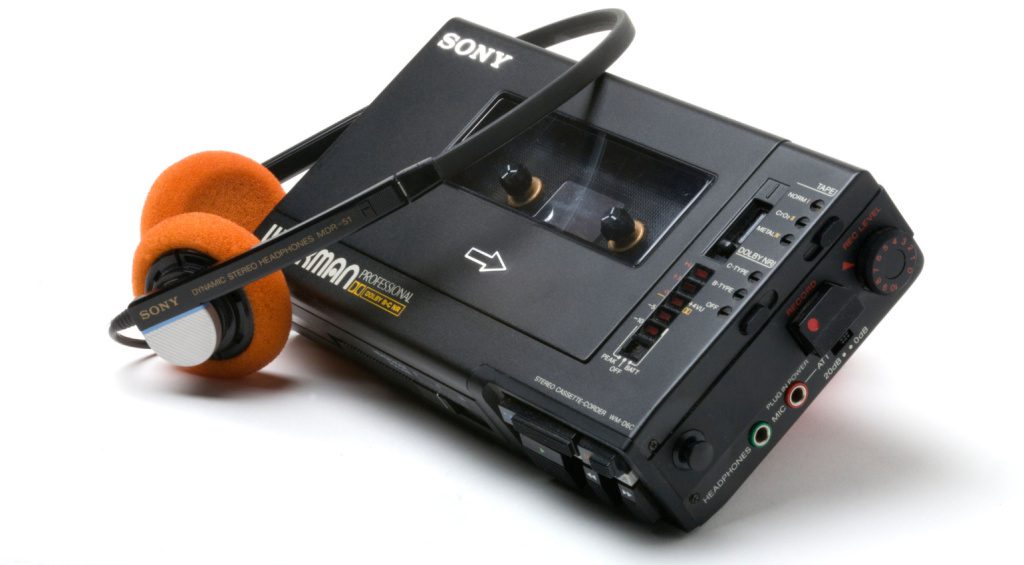 Eine Legende aus den 1980er Jahren - der Walkman von Sony