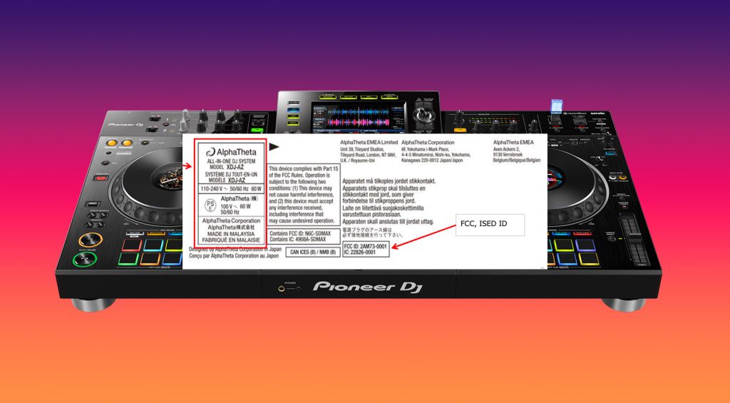 Leak: AlphaTheta XDJ-AZ - Kommt ein Nachfolger für den 5 Jahre alten Pioneer-Controller?