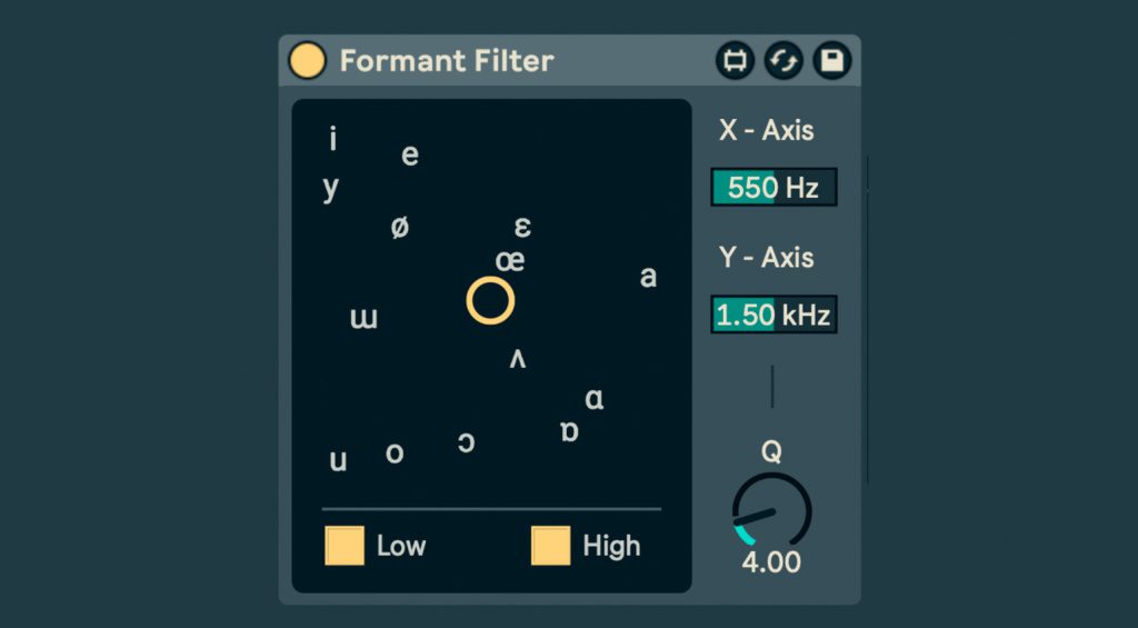 Stevon Formant Filter