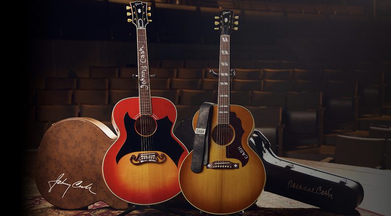 Gibson feiert mit der Gibson Johnny Cash SJ-200 und der Rosanne Cash J-185 zwei neue LTD-Modelle. Ausgestattet mit feinsten Komponenten sind sie handgefertigte Schönheiten.