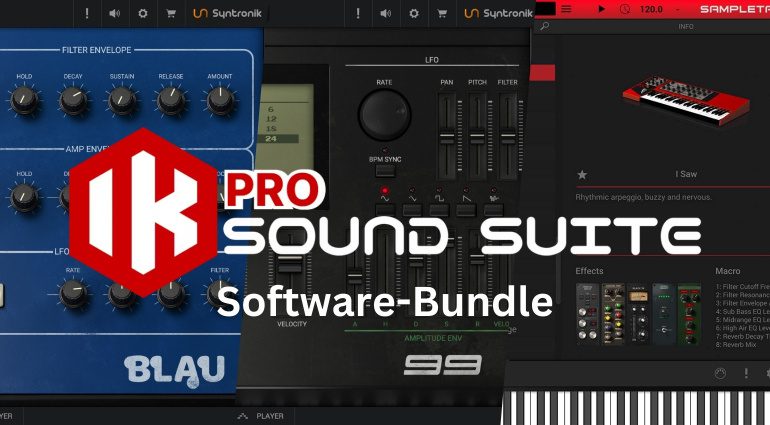 Humble Bundle IK Pro Sound Suite: 40 Plugins & Sound Packs für 27 €