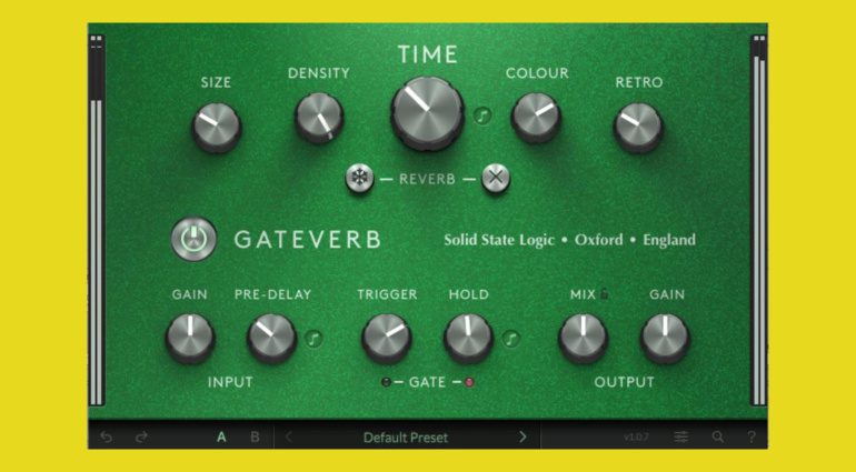 Gateverb von SSL: So kreierst du den legendären Gated Reverb der 1980er perfekt!