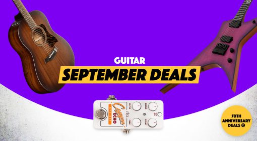 Die besten Gitarren-Deals im September 2024 - 70 Jahre Thomann