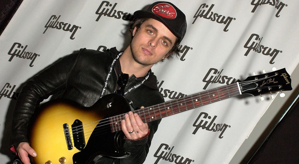 Billie Joe Armstrong und seine Les Paul Junior