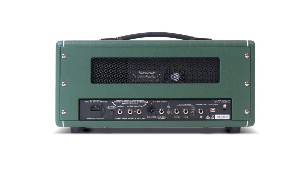 Jared James Nichols präsentiert seinen neuen Rock-Amp, den Blackstar JJN 50 Head mit der passenden Box JJN 212 VOC.