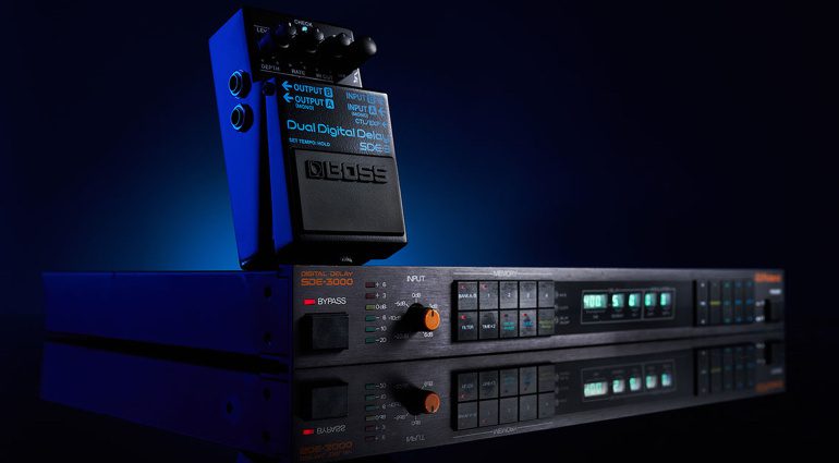 Das Boss SDE-3 Dual Digital Delay ist da und bringt euch den legendären Sound des Roland SDE-3000 Rack-Delays auf euer Pedalboard.