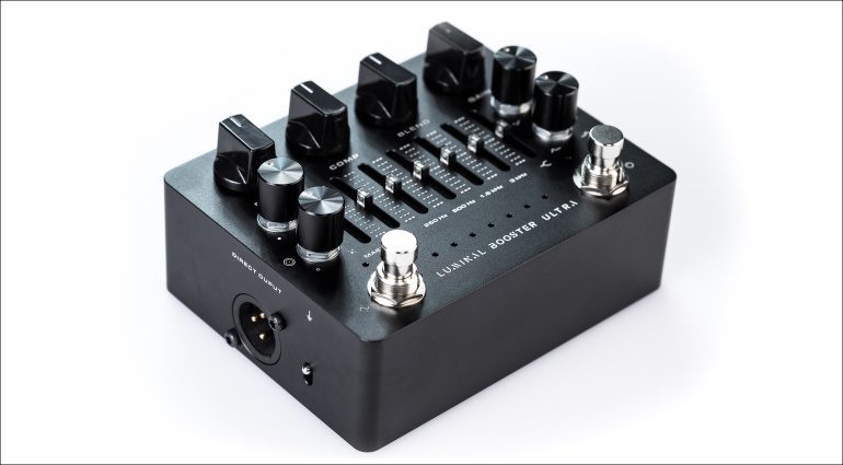 Der Darkglass Luminal Booster Ultra ist ein 3in1-Pedal mit Booster, Kompressor und feinjustierbarem EQ!