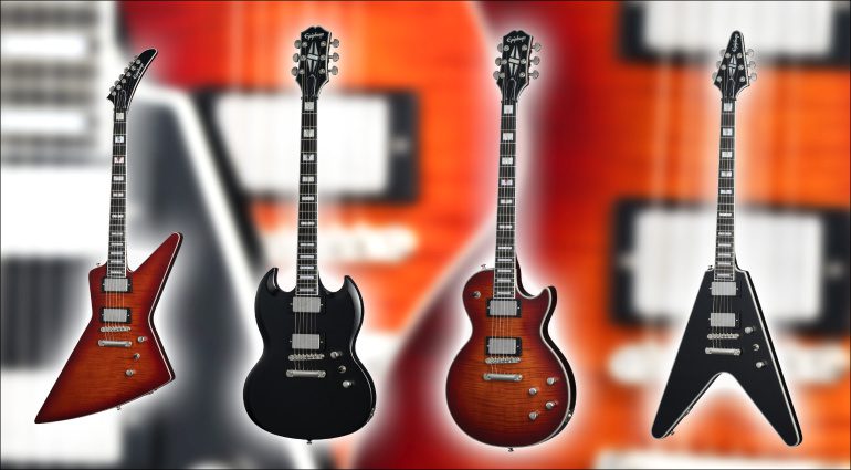 Epiphone Prophecy: Neue Les Paul, SG und Flying V Modelle!