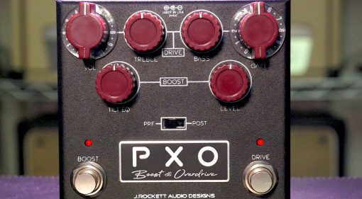 Neues Overdrive Pedal vom Guitar Hero Phil X. Der J.Rockett PXO Overdrive ist da und “Ready to Rock“!