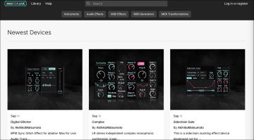 Maxforlive.com Relaunch: Die ultimative Website für Ableton Live Fans