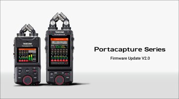 Tascam Portacapture X6 und X8 bekommen Pocketstudio App