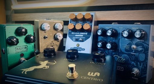 Diese Top 5 Overdrive-Pedale sollte man auf seinem Pedalboard haben. Dieser Artikel bringt Ordnung in die unendliche Auswahl an Verzerrerpedalen.