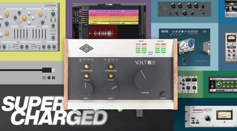 Universal Audio Volt USB Interfaces jetzt mit mehr Plugins