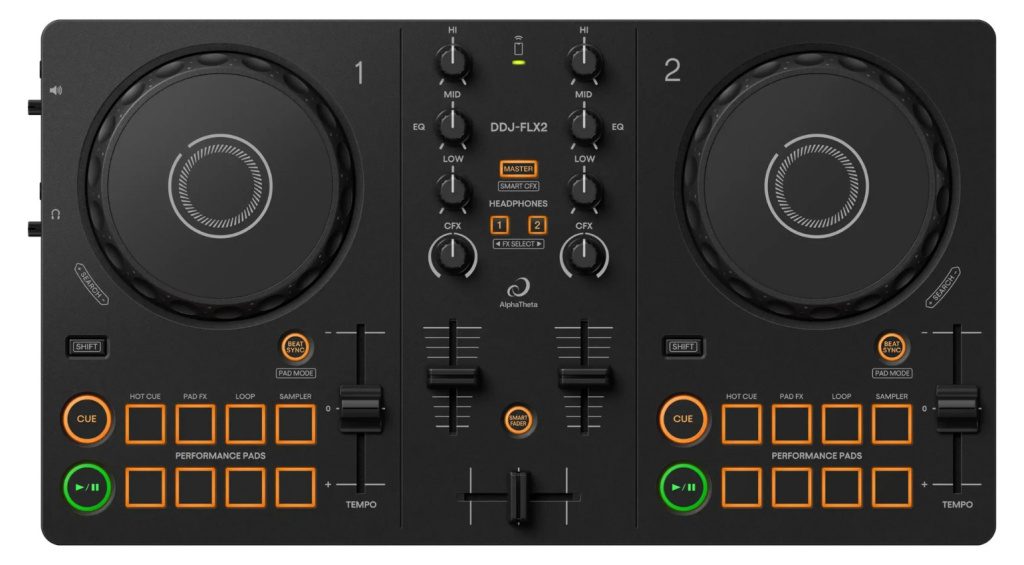 Smartes DJing leicht gemacht mit dem DDJ-FLX2.