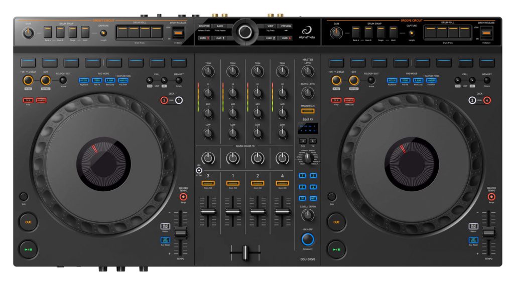 AlphaTheta DDJ-GRV6