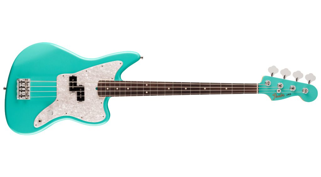 Fender Mark Hoppus Jag Bass in Sea Foam Green