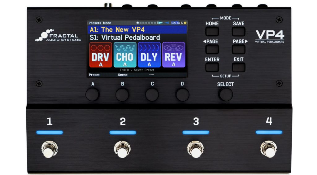 Fractal Audio VP4 Multieffekt