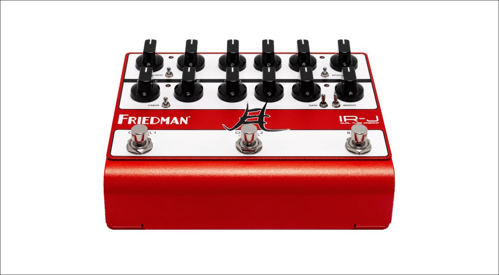 Der Friedman IR-J ist da und liefert den gewohnten Friedman Amp-Sound. Jetzt sogar mit Tube Screamer an Bord! 