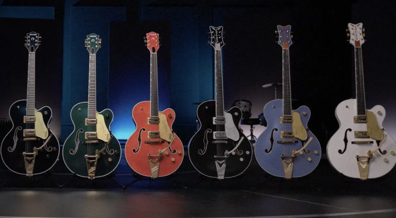 Die Gretsch Professional Collection umfasst die ikonischen Modelle Tennessean, Nashville und Falcon, die frischen Wind in die Reihe bringen.