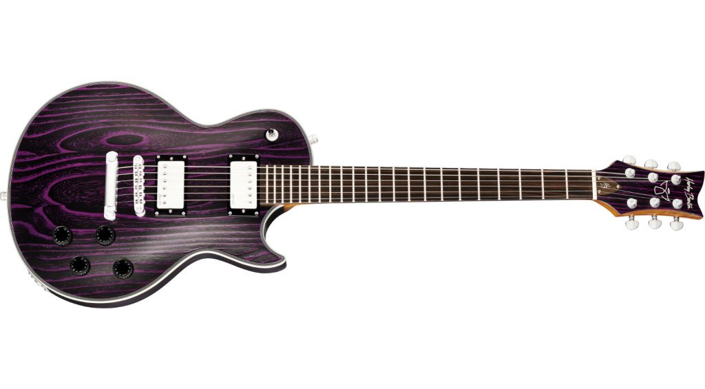 Harley Benton Agufish Custom Purple Burst