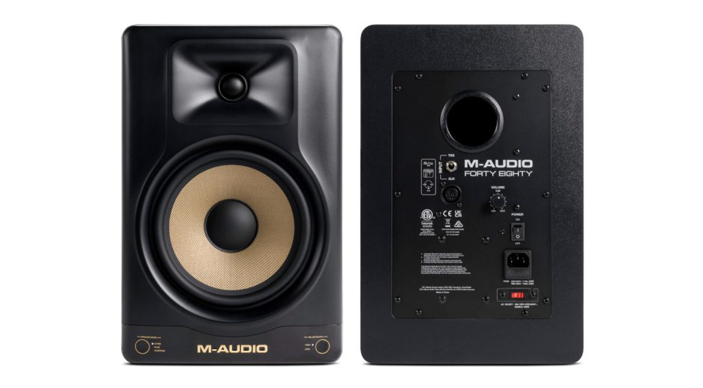 M-Audio Forty Eighty Vorder- und Rückseite